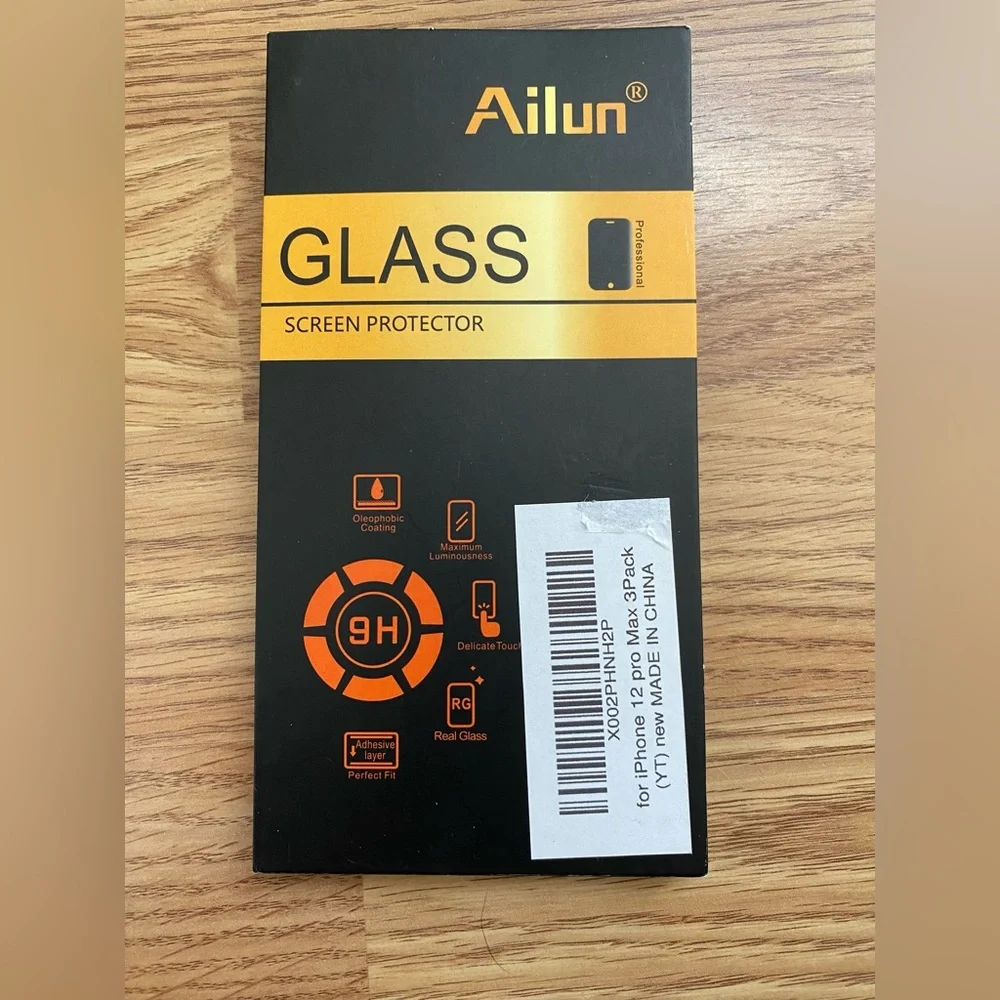 Ailun glass screen protector-iPhone 12 pro max
